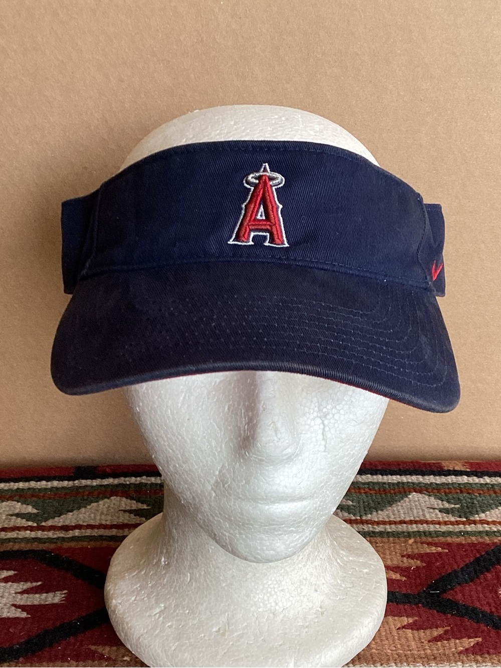 Vintage Nike team California Angels visor hat